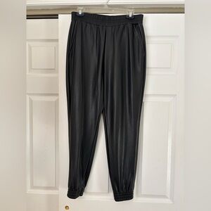 AQUA Faux Leather Jogger Pants - 100% Bloomingdale's Exclusive